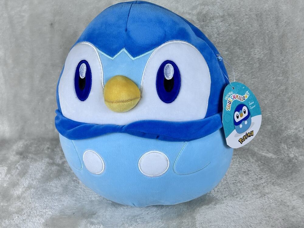 2023 Squishmallows Pokemon Piplup 10” Blue Plush | NEW!